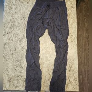 Shambhala Gray Ribbed Active Pants